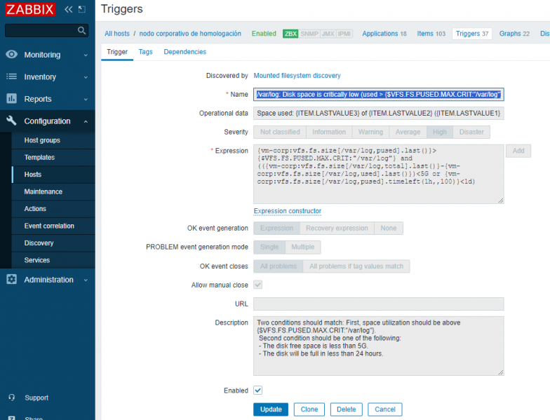 Archivo:Zabbix triggers editar.png